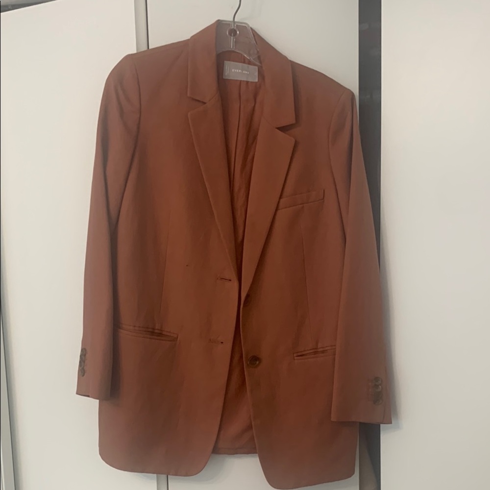 Everlane rust blazer